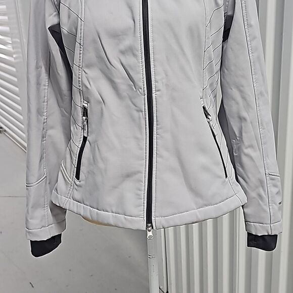 Free Country Aeris II Super Softshell Jacket, Gray, Size Medium - Picture 8 of 15